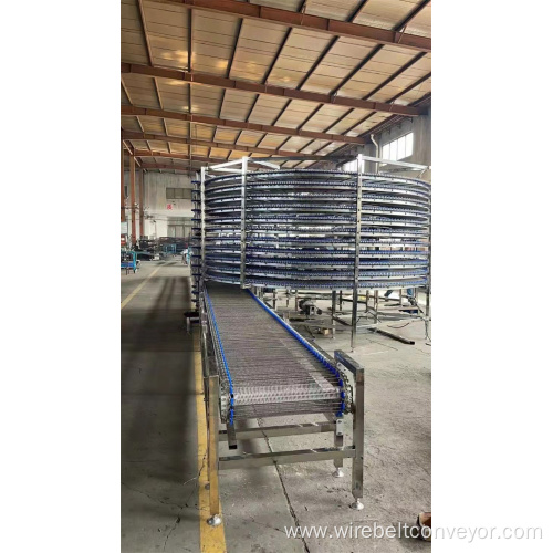 Plain mesh conveyor belt fabric